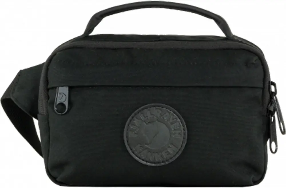 Рюкзак Fjallraven Kanken No.2 Black Hip Pack Black
