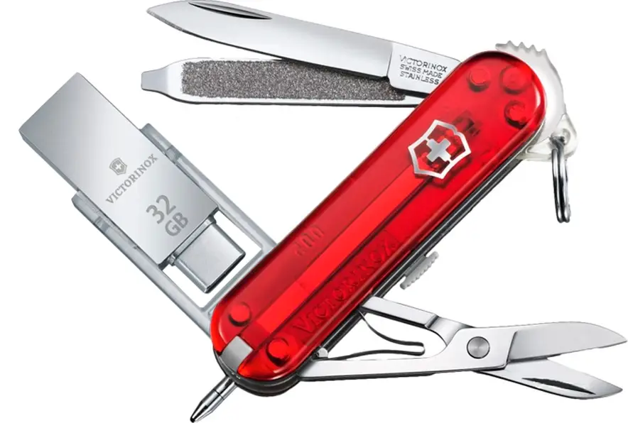 Ніж Victorinox Victorinox Jetsetter@Work 4.6235.TG32B1. Червоний