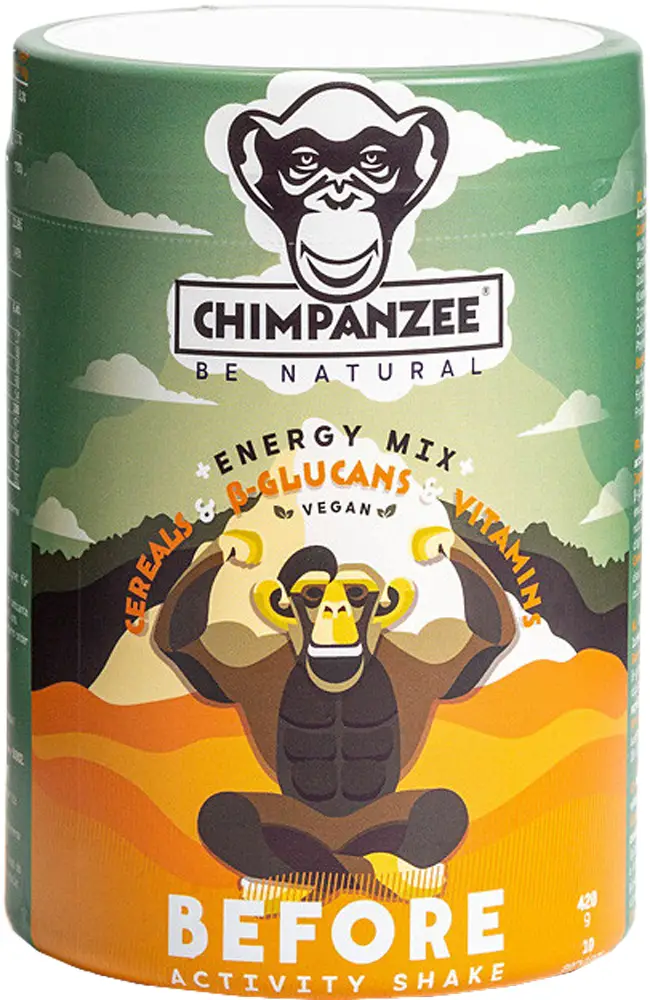Коктейль енергетичний Chimpanzee Before Activity Shake 420г