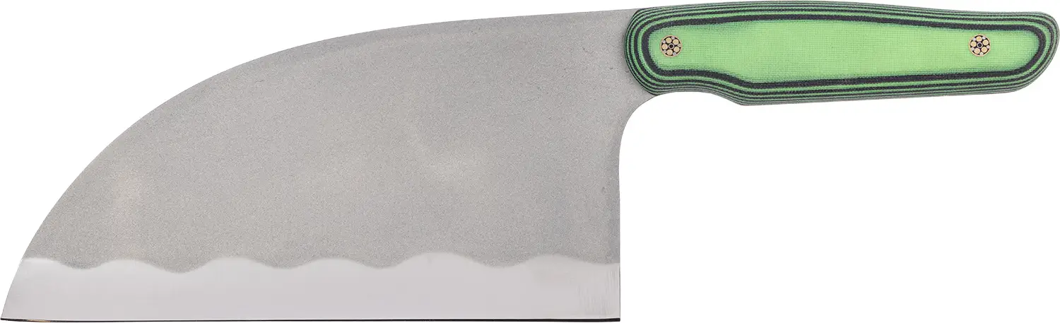 Ніж кухонний Blade Brothers Knives Серб Зелений