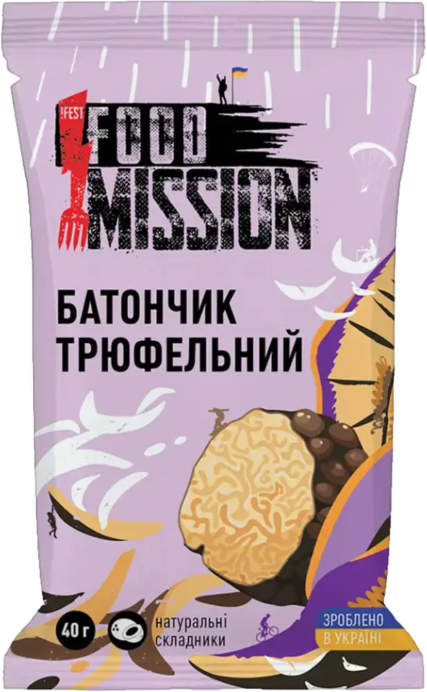 Батончик Food Mission Трюфельний