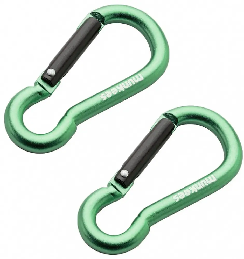 Карабін Munkees Pear 6x60 mm 2-Pack Grass green