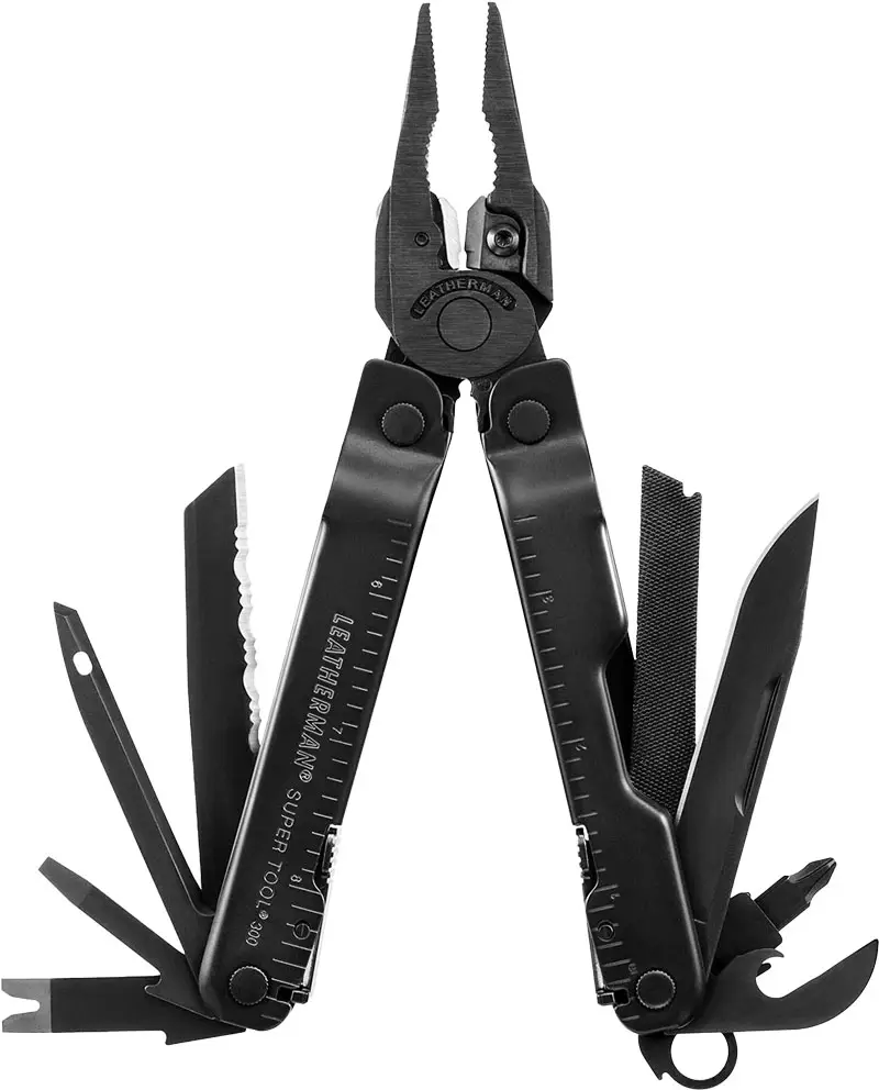 Мультитул Leatherman Super Tool 300М BLACK. Чехол MOLLE