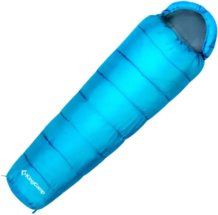Спальний мішок KingCamp Breeze R Comf +11°C / Lim +7°C / Extr -4°C Sky blue