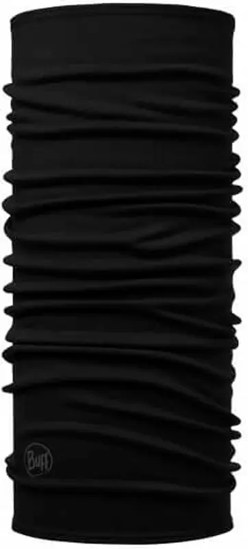 Мультиповязка Buff Midweight Merino Wool Tubular Solid Black
