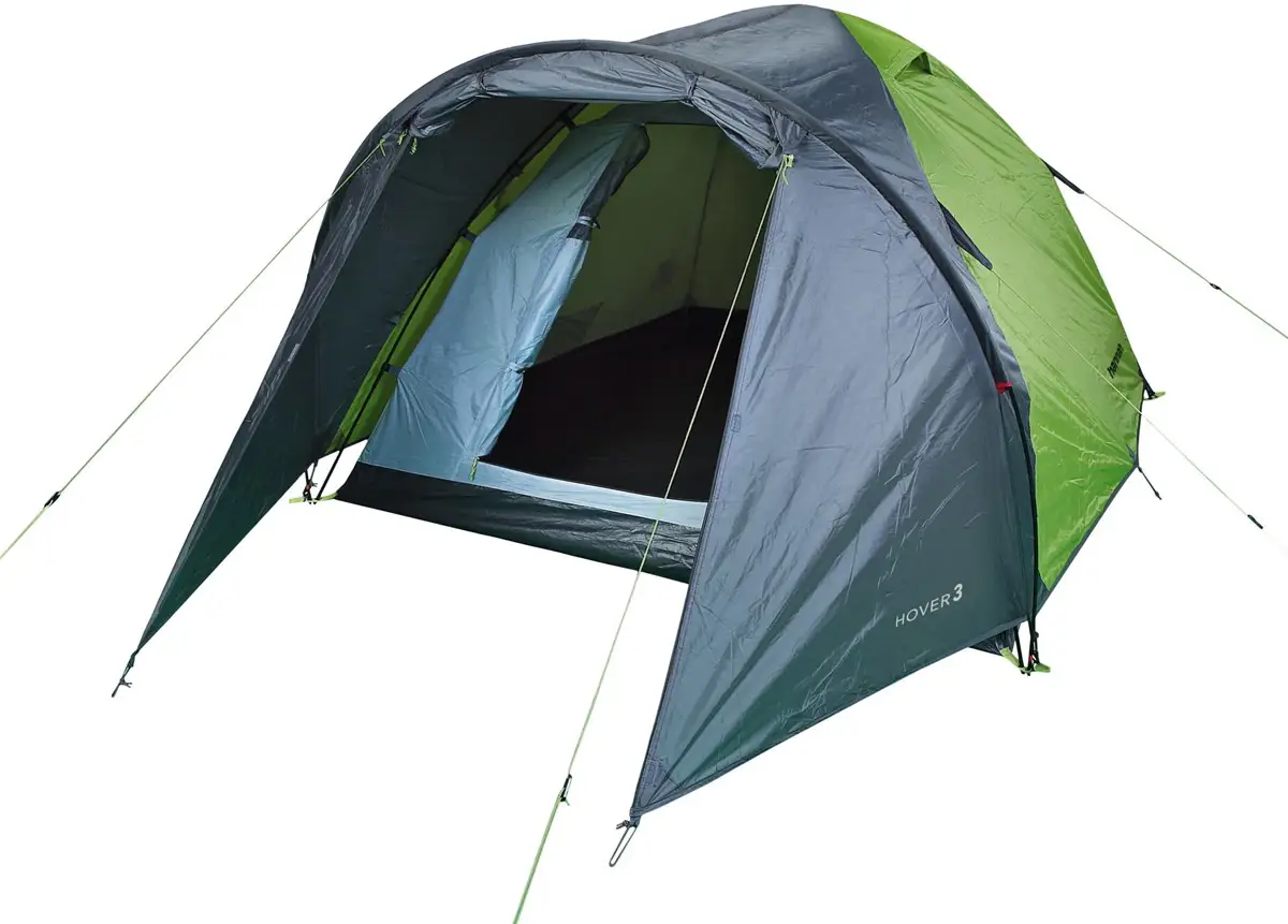 Палатка Hannah Hover 3 Spring green/cloudy gray
