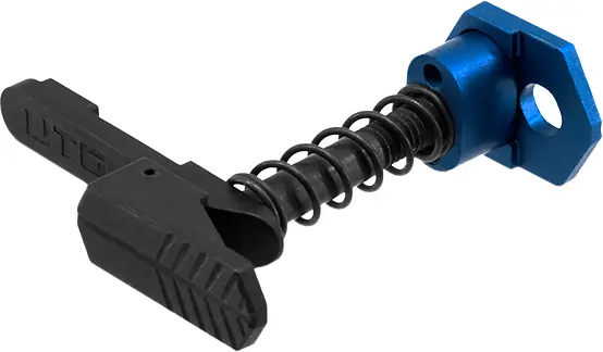 Клавіша Leapers скидання магазина збільшена. AR15. Колір - синій