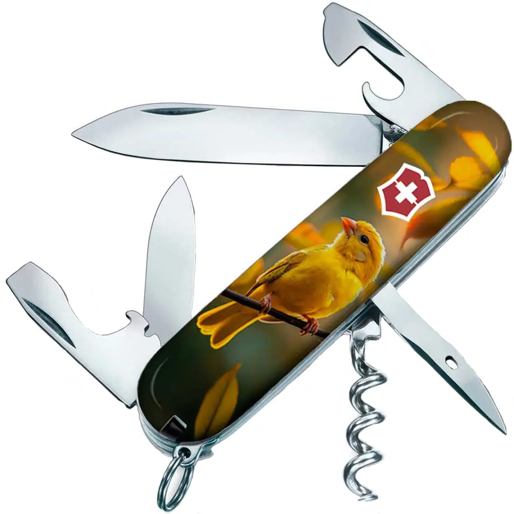 Нож Victorinox Spartan Ukraine. Золотая птичка