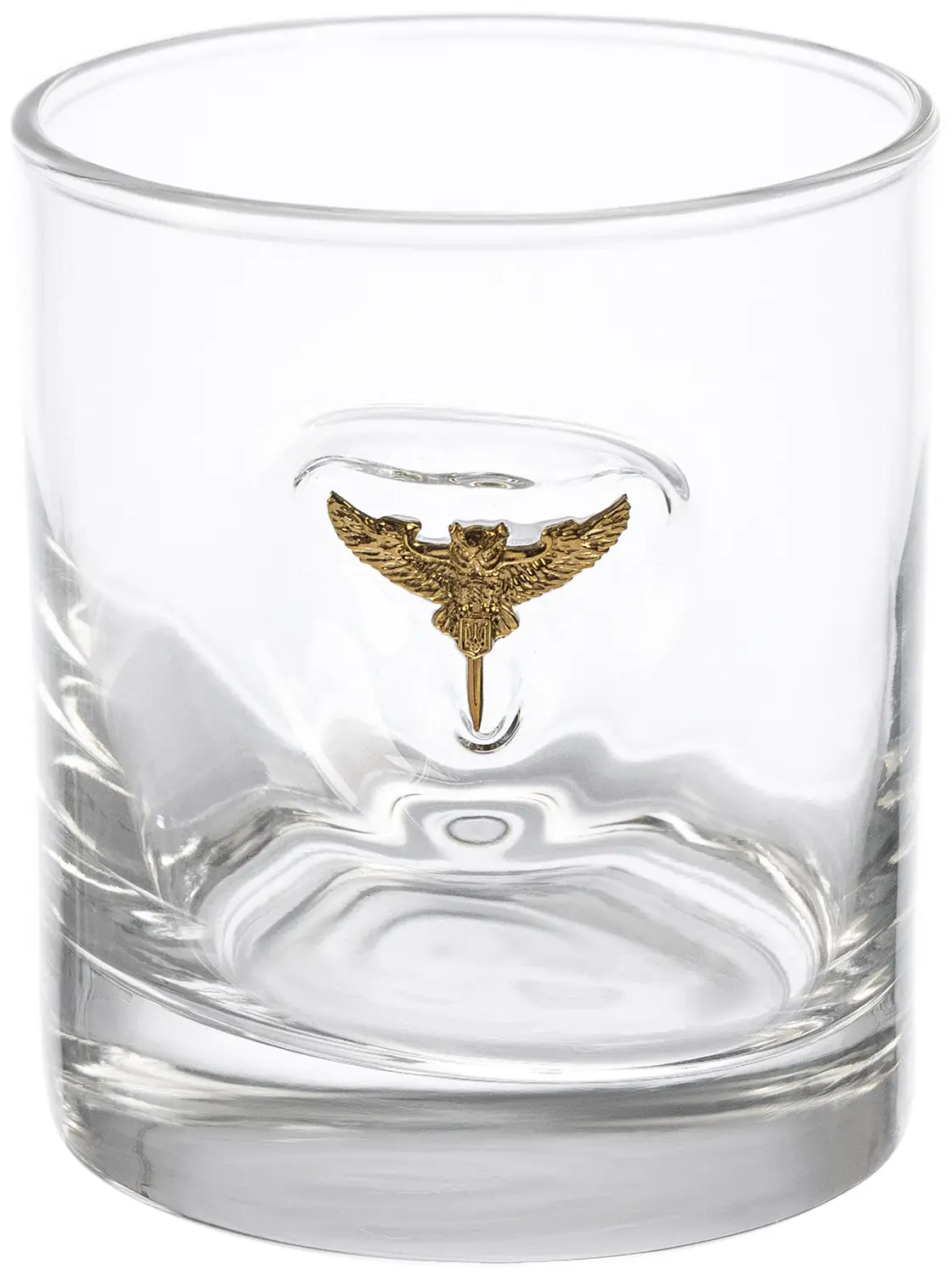 Стакан GUN&FUN для виски с эмблемой "сова" ГУР