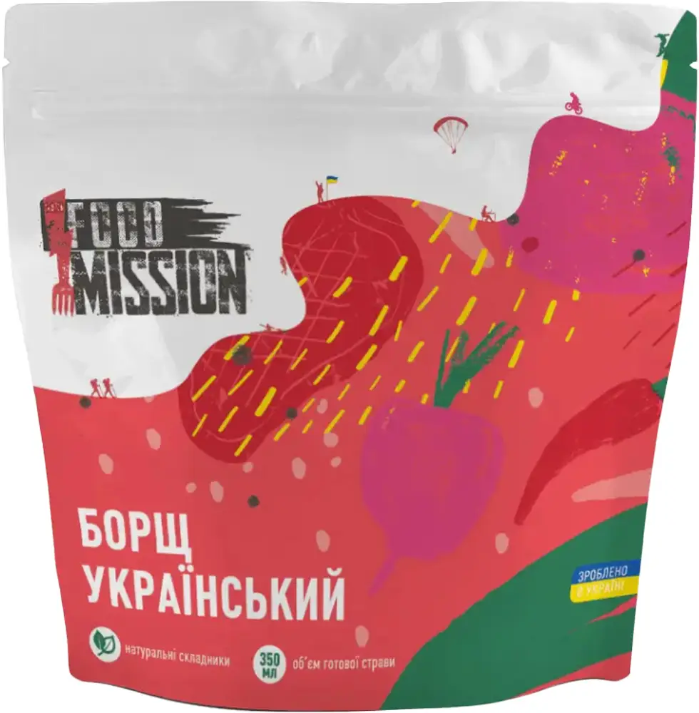 Сушена їжа Food Mission Борщ Український