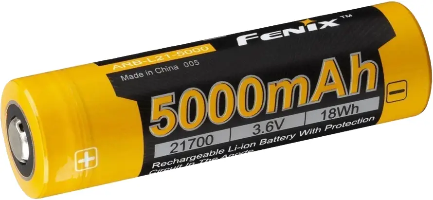 Аккумуляторная батарея Fenix ARB-L21-5000 21700 5000 mAh