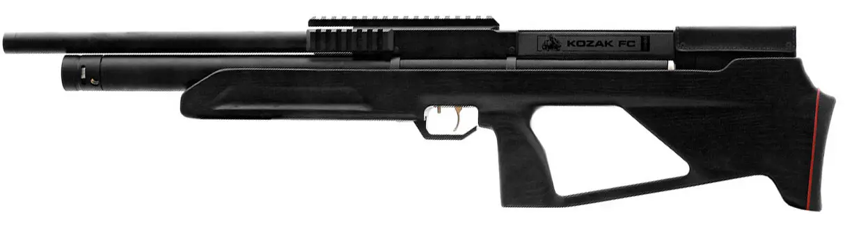 Винтовка пневматическая ZBROIA PCP Козак FC 2 (550/290) кал. 4.5 мм. Цвет: черный