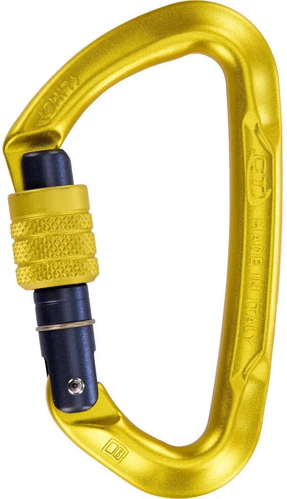 Карабин Climbing Technology Lime SG Yellow/Grey
