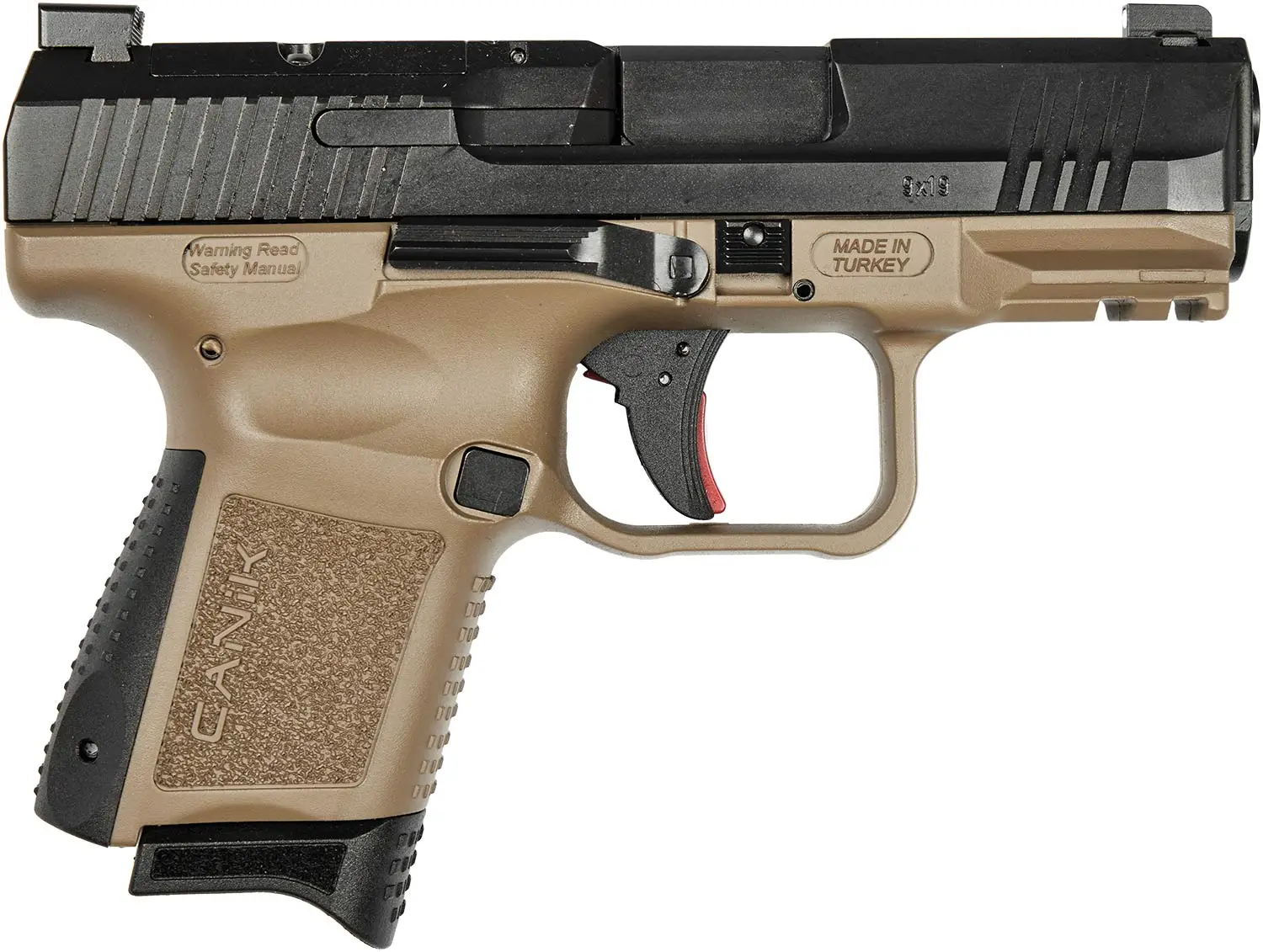 Пистолет спортивный Canik TP9 SUB METE кал. 9 мм (9х19). FDE