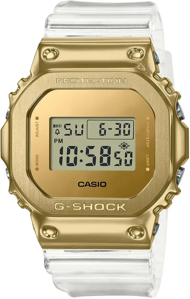 Годинник Casio GM-5600SG-9ER G-Shock. Золотистий