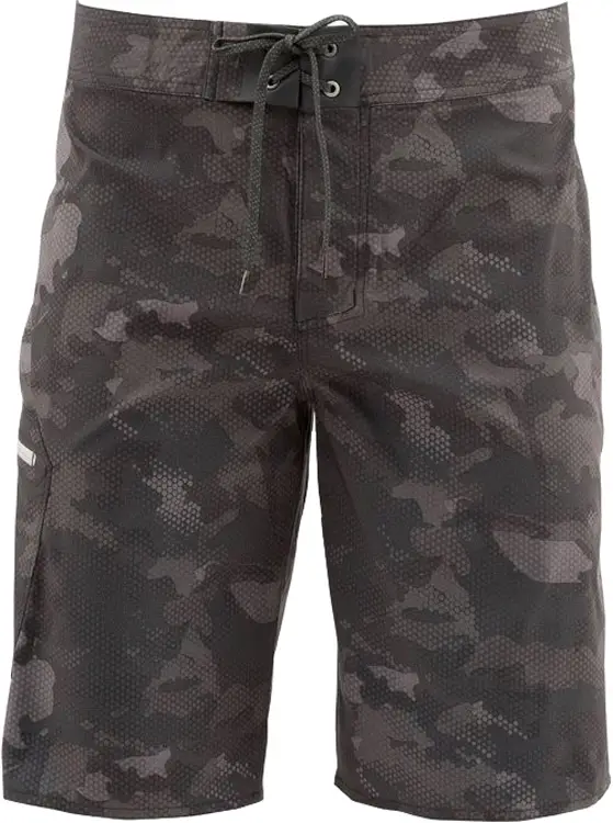 Шорты Simms Tumunu Board Short - Print 32 Hex Flo Camo Carbon