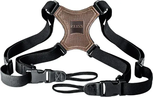 Ремень плечевой для биноклей Zeiss серии Victory и Terra. Материал - кожа/нейлон