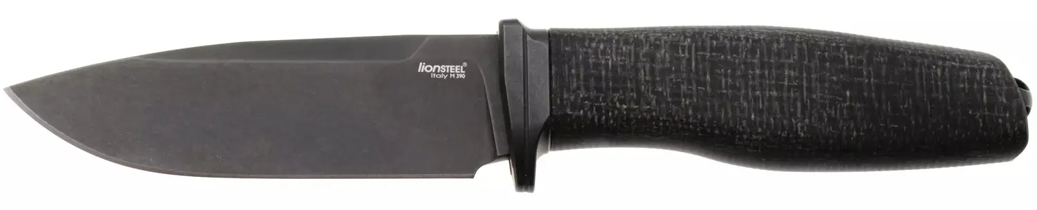 Нож Lionsteel Acha M390 BB Micarta Black