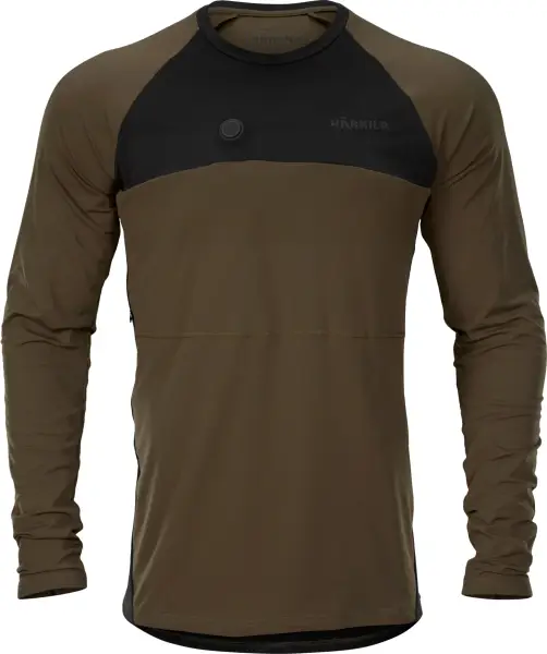 Футболка Harkila Heat Control 4XL Зелений/(чорний)