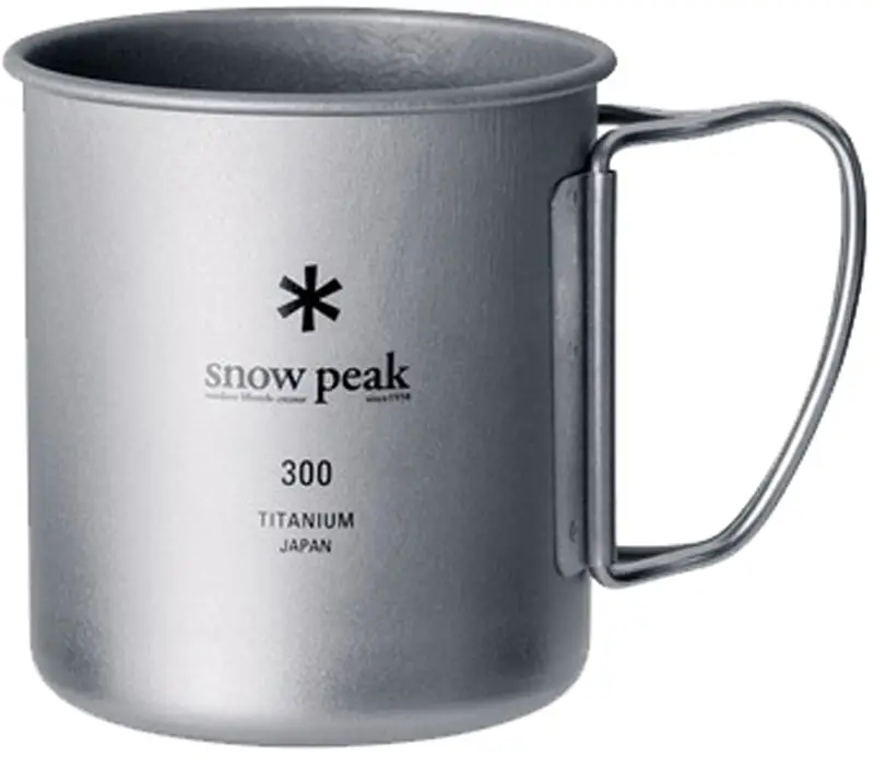 Кружка Snow Peak MG-142 Titanium Single Wall 300ml