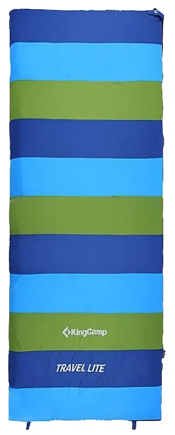 Спальний мішок KingCamp Travel Lite R Comf +18°C / Lim +12°C / Extr +7°C Color bar