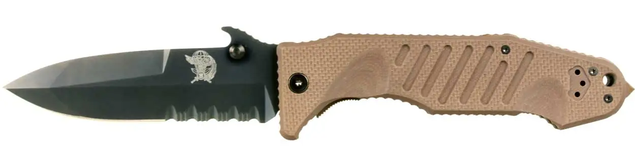 Ніж Fox FKMD Col Moschin Tan