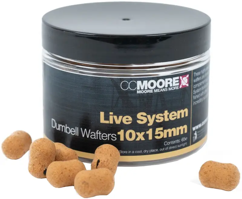 Бойли CC Moore Live System Dumbell Wafters 10x14mm (65шт)