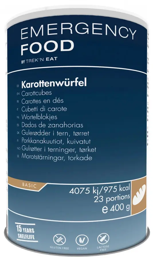 Сублімат Trek’n Eat Emergency Food Морквяні кубики сушені 400 г