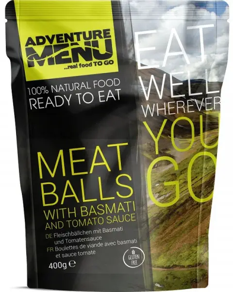 Фрикадельки з басматі і томатним соусом Adventure Menu