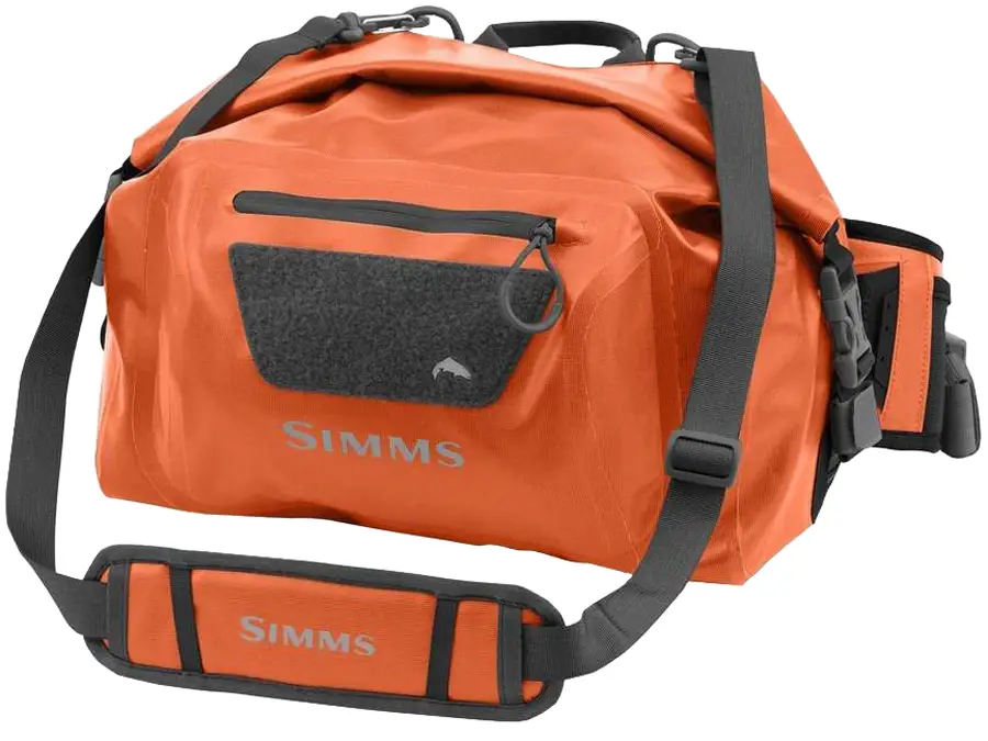 Сумка Simms Сумка Simms Dry Creek Hip Pack ц:bright orange