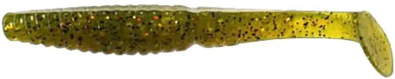 Силікон Crazy Fish Scalp Minnow 3.2" #1 смажена риба (5шт/уп)