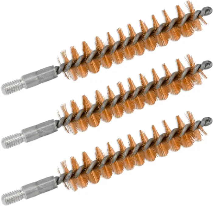 Набор ершиков Bore Tech для карабинов кал .44/.45. Бронза. 8/32 M. 3 шт/уп