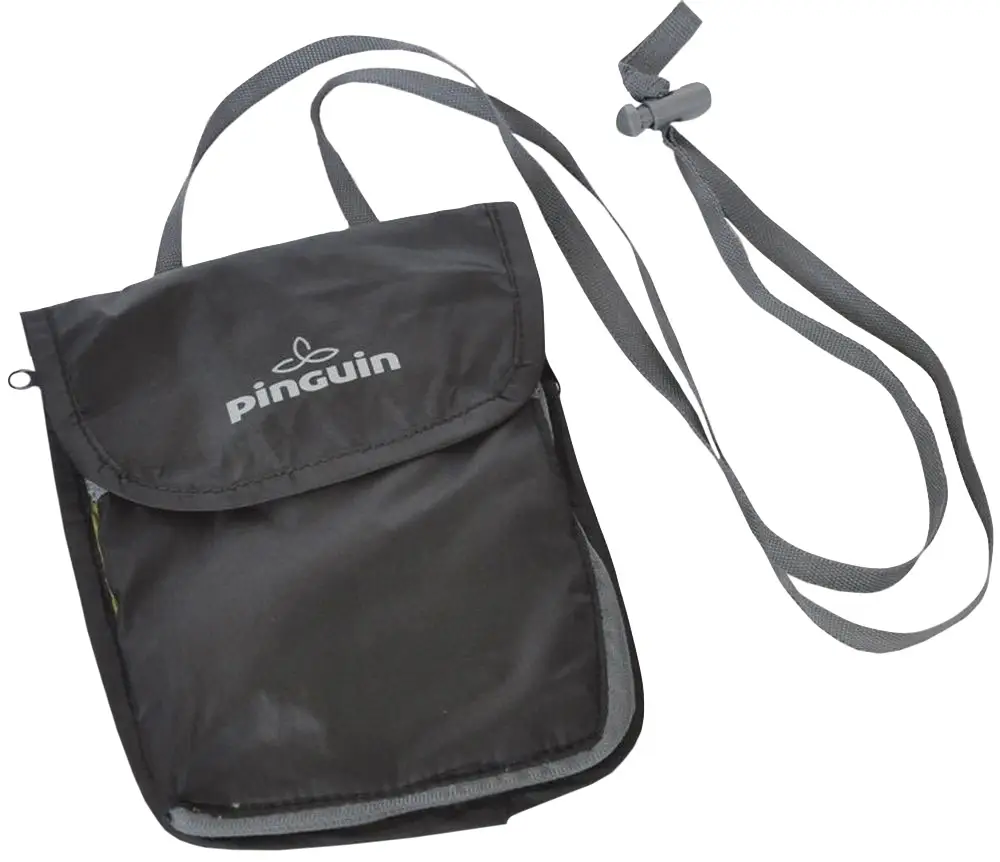 Гаманець Pinguin Neck Security L Black