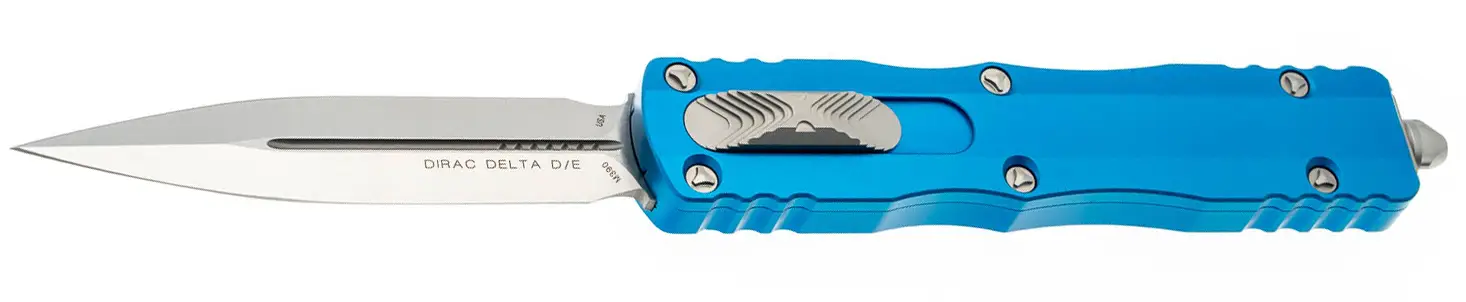 Ніж Microtech Dirac Delta D/E Satin Standard Blue