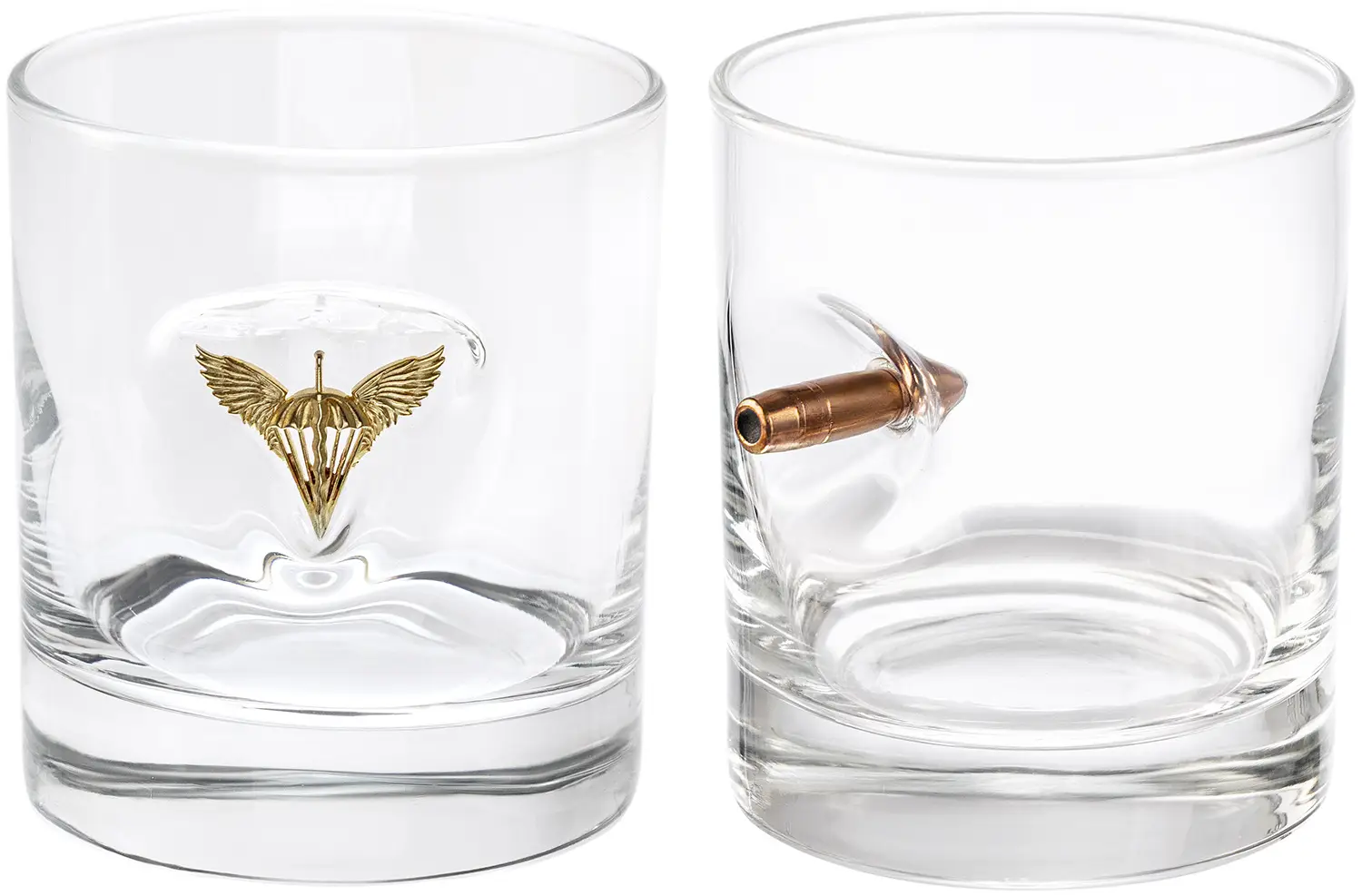 Набор посуды GUN&FUN 2 віскі ДШВ+куля