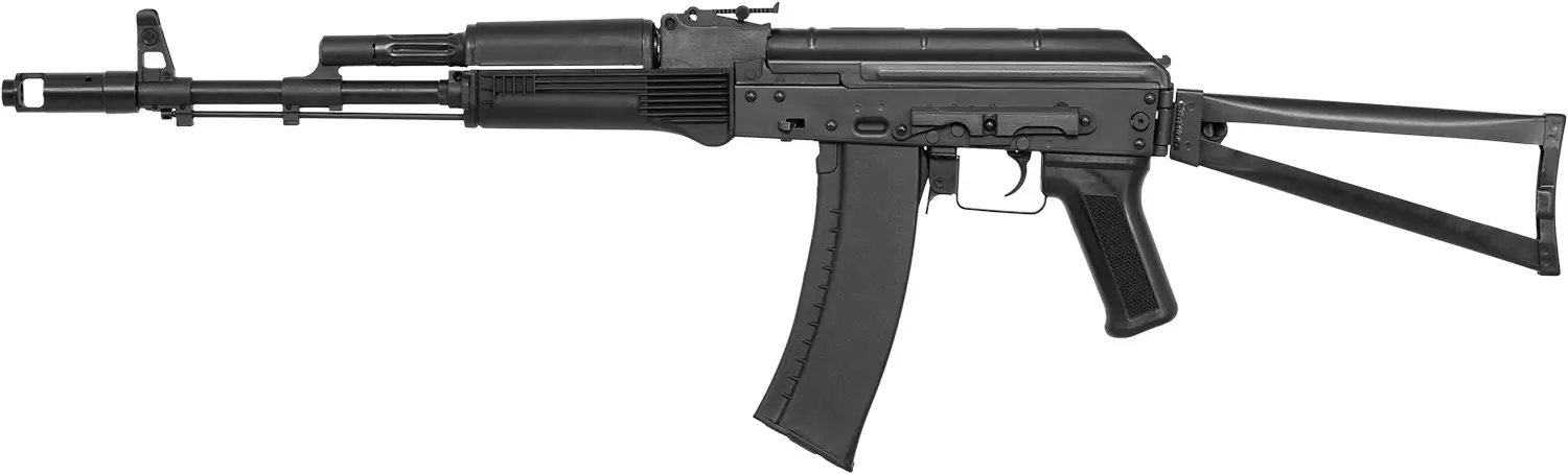 Гвинтівка страйкбольна LCT LCKS74M АКС-74 Polymer Black 6 мм