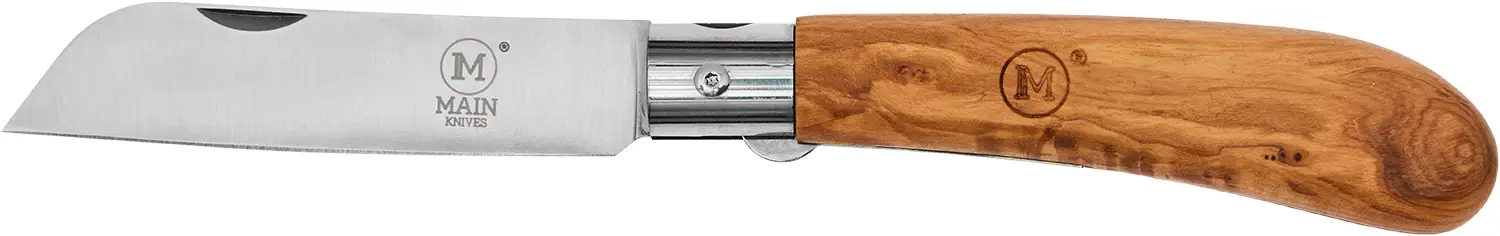 Ніж Main Knives "German line" Sheepsfoot Olive Wood Brown