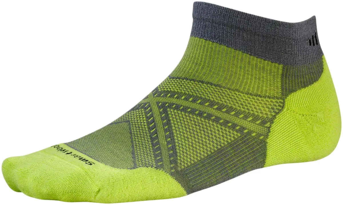 Носки Smartwool Performance Run Light Elite Low Cut M Graphite/Smartwool Green
