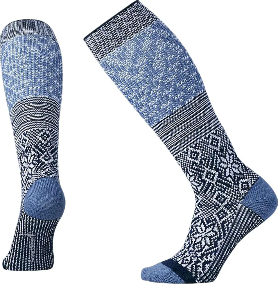 Носки Smartwool Wm’s Snowflake Flurry M Blue Steel Heather
