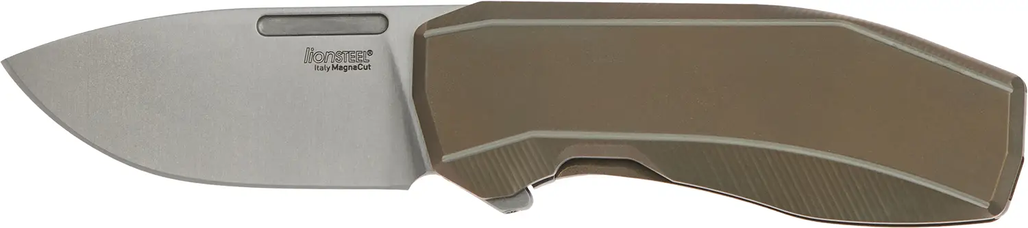 Ніж Lionsteel Nano Titanium Bronze