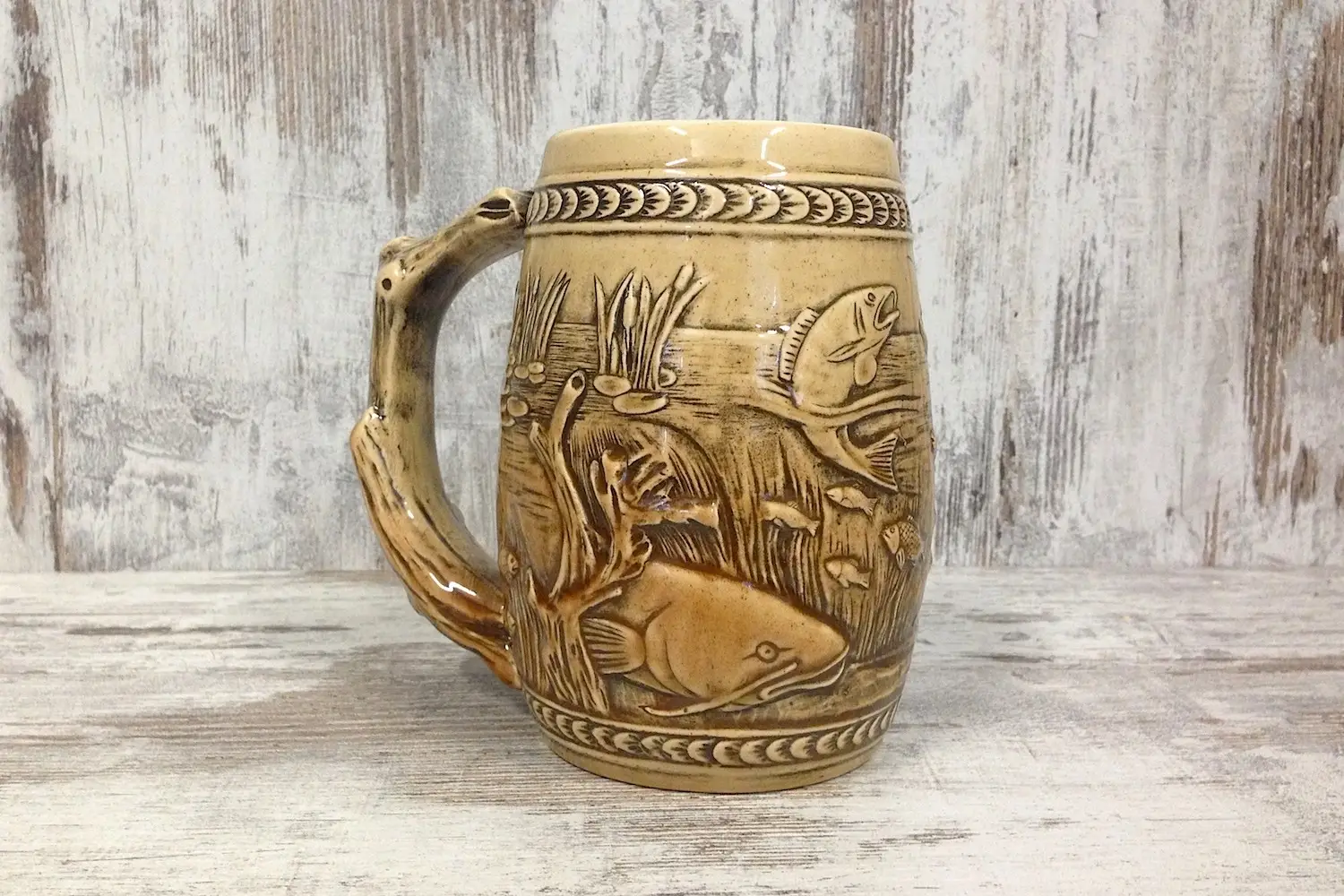 Пивний Бокал Fish-Point РИБАЦЬКИЙ РАЙ ц:коричневий