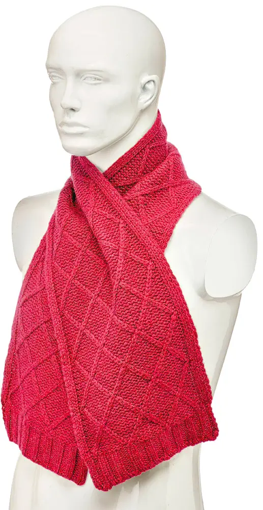 Шарф Habsburg Olivia Pink