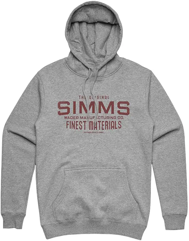 Реглан Simms Wader Mfg Hoody M Gunmetal Heather