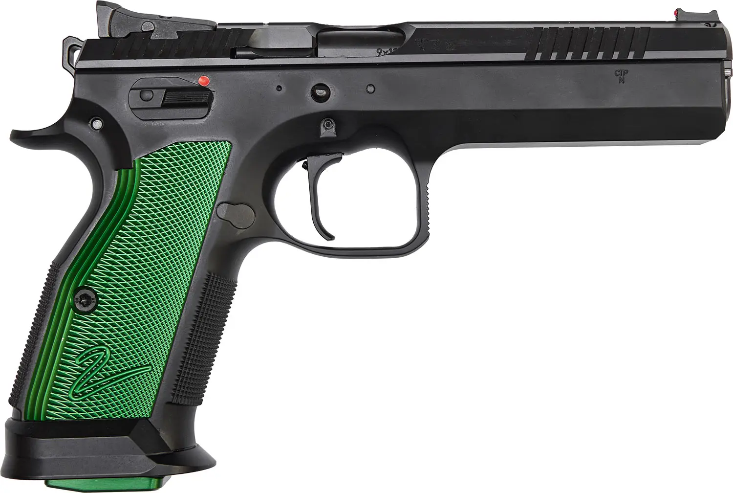 Пистолет спортивный CZ TS 2 Racing green кал. 9 мм (9х19)