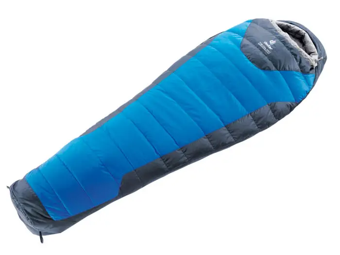 Спальний мішок Deuter Trek Lite 250 лівий blue-charcoal