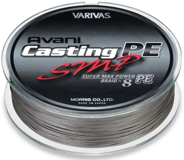 Varivas Avani Casting PE SMP PE X9 500m Grey 4.0 0.33mm 70lb 35kg VA 17624 21356467