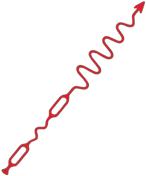 Резинка на мотовило Stonfo 147 Kriss Winder Anchors 35см (12 шт/уп)