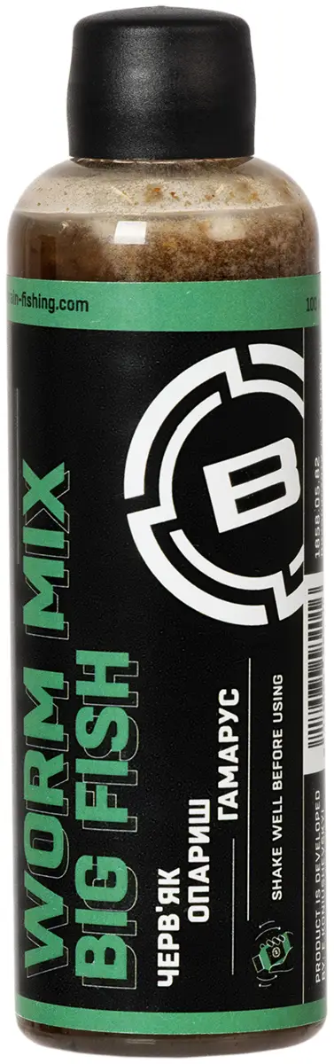 Ліквід Brain Big Fish Worm Mix 100ml