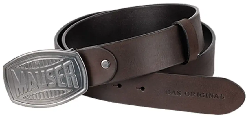 Ремень Mauser Leather Belt XL Dark Brown