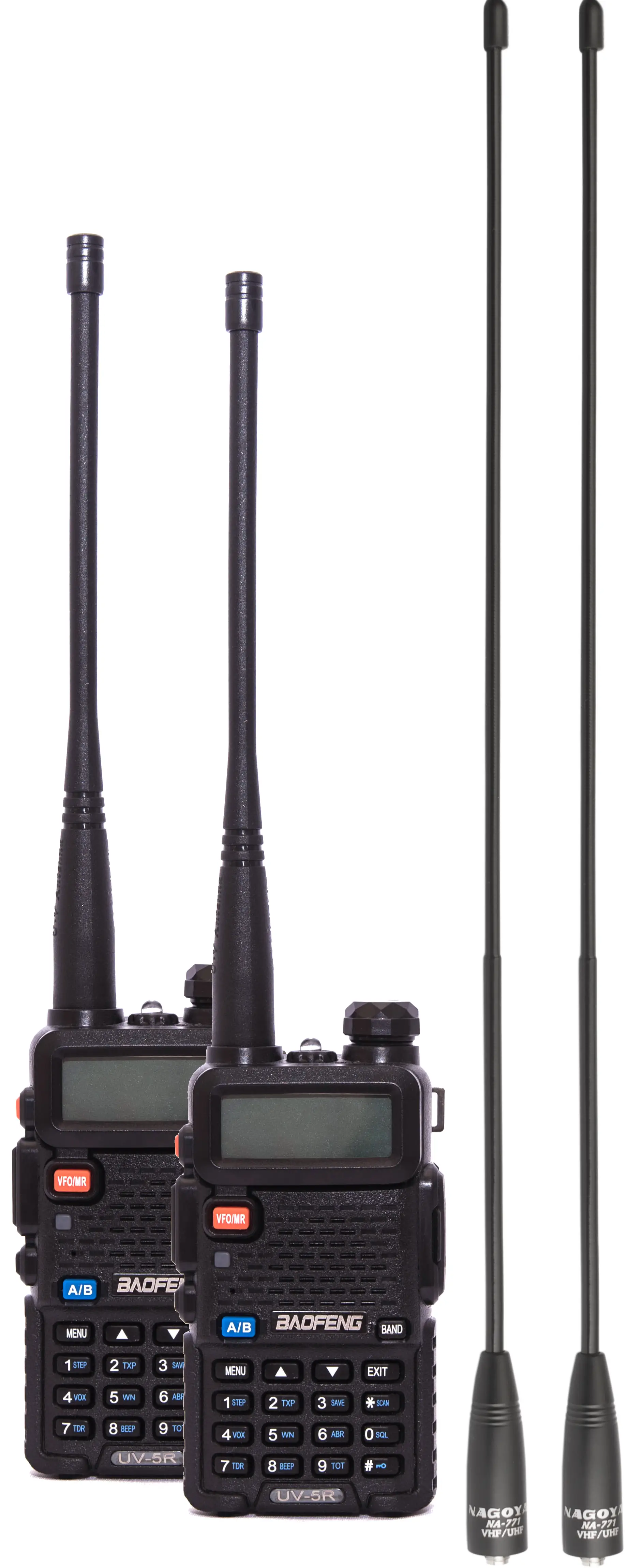 Комплект раций Baofeng UV-5R Forest для леса Black